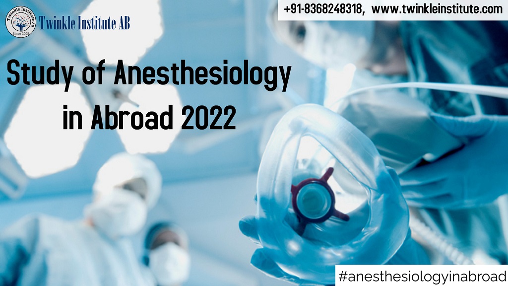 study anesthesiology