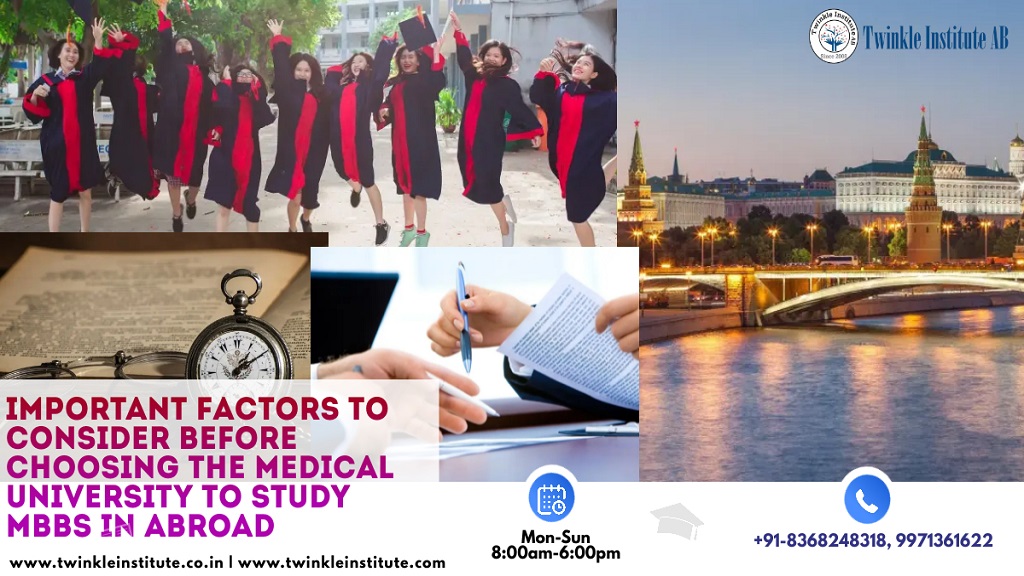 important factor to study mbbs abroad